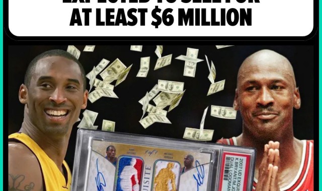 开云体育下载-TMZ：科比乔丹双签球星卡拍卖价预计突破六百万，创下历史记录