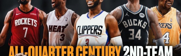 开云体育官网-美媒评选21世纪前25年最佳阵容：库科詹邓约领衔一阵，炮韦杜字鲨入选二阵