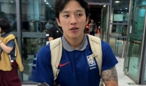 韩国前锋：出场时间虽短但意义非凡 必须比其他队友更加努力